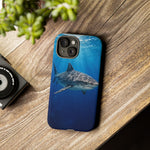 Tiger Shark Phone Case, Dappled Blue Water Tough Cover