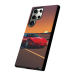 Red C4 ZR-1 King of the Hill Art Tough Phone Case