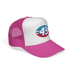 #43 Retro Racing Trucker Cap Hat | Classic Stock Car Style Mesh Snapback