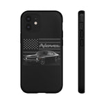 1970 Chevy Nova Phone Case Black Classic Muscle Car Tough Cover