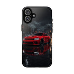 Charger Hellcat Widebody Red Rain Art Phone Case