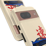 R34 Skyline Red Kanji Minimal Tough Phone Case