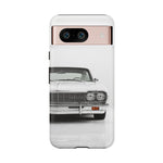 White Impala Phone Case, Classic 64 Lowrider Style Cover, Gift for Guys