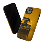 Classic Camaro SS Phone Case, Yellow 69 Muscle Car Cover, Gift for Guys
