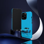 RX-7 Cyan Studio Phone Case Studio Color Match Car Art