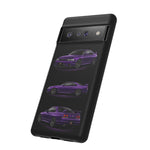 Purple R33 Skyline GTR JDM Sports Car Phone Case Tough Multi View