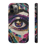 Starry Eye Mosaic phone case | Tough Cover