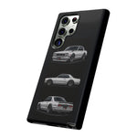 Silver Hakosuka Skyline Classic Sports Car Tough Phone Case for JDM Fans