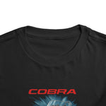 Cobra 427 Toddler T-Shirt – Classic Black Muscle Car Kids Tee