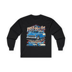 1955 Bel Air Classic Car Long Sleeve Tee | Retro Hotrod Design