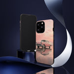 1957 Chevy Bel Air Blush Cream Tough Phone Case for Classic Car Fans