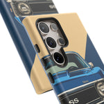 1970 Chevy Nova SS Marina Blue Tough Phone Case