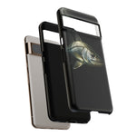 Snook Fishing Phone Case, Saltwater Portrait Black Cover, Gift