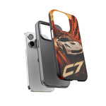 Arctic White C7 Canyon Carver Tough Phone Case
