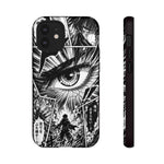 Manga Speed Lines Art Tough Phone Case