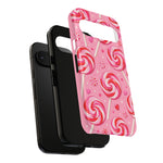 Candy Swirl Lollipop Art Tough Phone Case