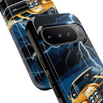Yellow Chevelle SS Lightning Tough Phone Case Cover Gift Art