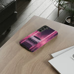 Countach Neon Wedge Phone Case Retro Supercar Tough Case