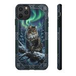 Norwegian Forest Cat Nordic Art Tough Phone Case