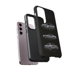 Silver Prelude Sports Coupe Tough Phone Case for JDM Fans