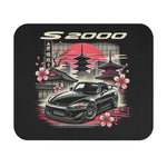 S2000 Mouse Pad JDM Black AP2 Roadster Tokyo Temple Cherry Blossom Mat