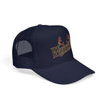 Whitetail Trucker Hat Deer Hunting Camo Foam Hat Buck Antlers Outdoors Snapback Cap