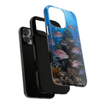 Snapper Reef Phone Case, Sunlit School Ocean Fishing Tough Cover