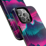 2 Rounds Canada Retina Artwork Vaporwave Phone Case – Landscape Aesthetic