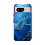 Whale Shark Phone Case, Sunlit Spotted Pattern Cover