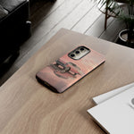 1957 Chevy Bel Air Blush Cream Tough Phone Case for Classic Car Fans
