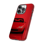 Red Miata Phone Case, NA MX5 90s JDM Roadster Tough Cover