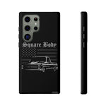 C10 Square Body Truck Phone Case Featuring Classic Chevy Pickup Artwork