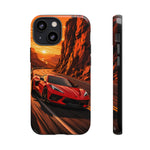 Red C8 Desert Canyon Sunset Phone Case Tough Case