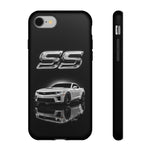 White SS Camaro reflection phone case | Car muscle car phone case