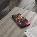 Vegas Strip Corvette Night Phone Case Neon Tough Case