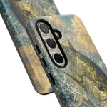 Jack Crevalle Strike Phone Case Saltwater Fishing Gift for Anglers