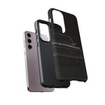 Black Charger RT Phone Case, 68 Classic Muscle Car Cover, Mens Gift
