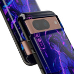 Neon Shrine Maiden phone case | Tough Case, anime vaporwave