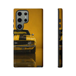 Classic Camaro SS Phone Case, Yellow 69 Muscle Car Cover, Gift for Guys