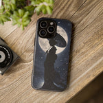 Geisha Parasol Moonlight Art Tough Phone Case