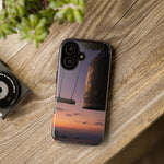 Temple Bell Sunset Phone Case Japan Zen Tough Case