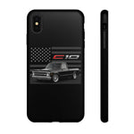 1970 C10 Truck Phone Case Black Classic Pickup Tough Cover Gift