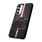 Camaro ZL1 Phone Case, Black Red Racing Stripe Studio Cover, Gift