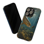 Brown Trout Streamer Phone Case Freshwater Fishing Gift for Anglers