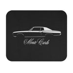 Vintage Monte Carlo Car Mouse Pad | Classic Muscle Car Silhouette
