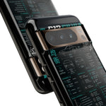 Teal S13 Silvia Phone Case, JDM Drift Infographic Spec Cover