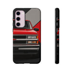 OBS Chevy Truck Victory Red Tough Phone Case
