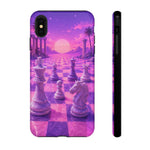 Pastel Chess Infinite Board Vaporwave Art Tough Phone Case
