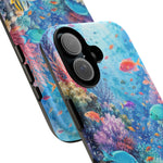 Underwater Coral Reef Phone Case | Colorful Tropical Fish Ocean Scene