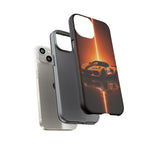 Z06 C8 Phone Case, Orange Racing Livery Studio Cover